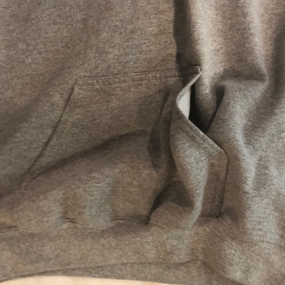 Plain Grey Gildan Sweatshirt - Picture 3 of 3